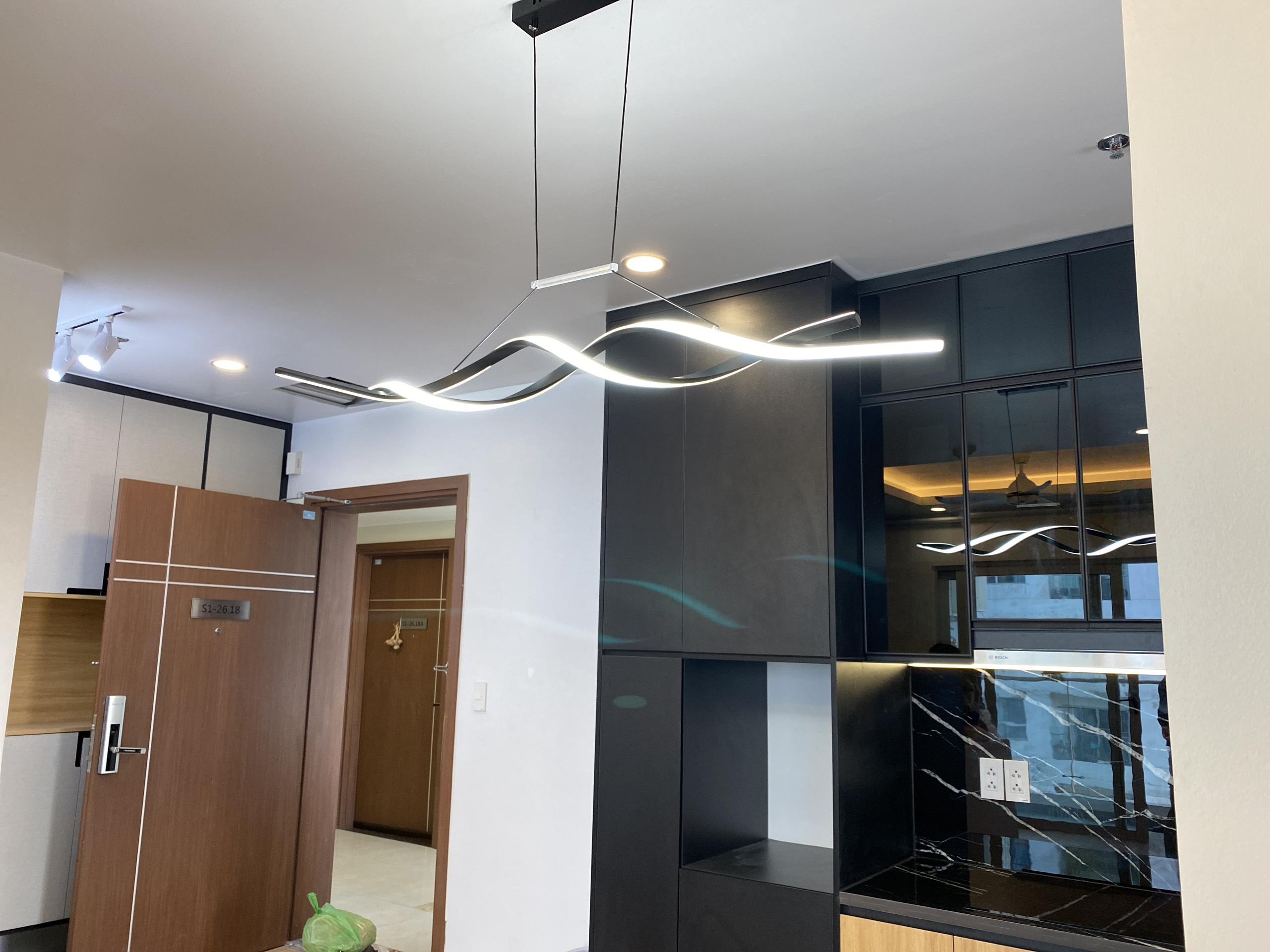 HÌnh ảnh thi công thực tế Chung Cư Saphire căn 2618